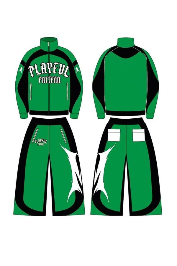 playful crystal tracksuit