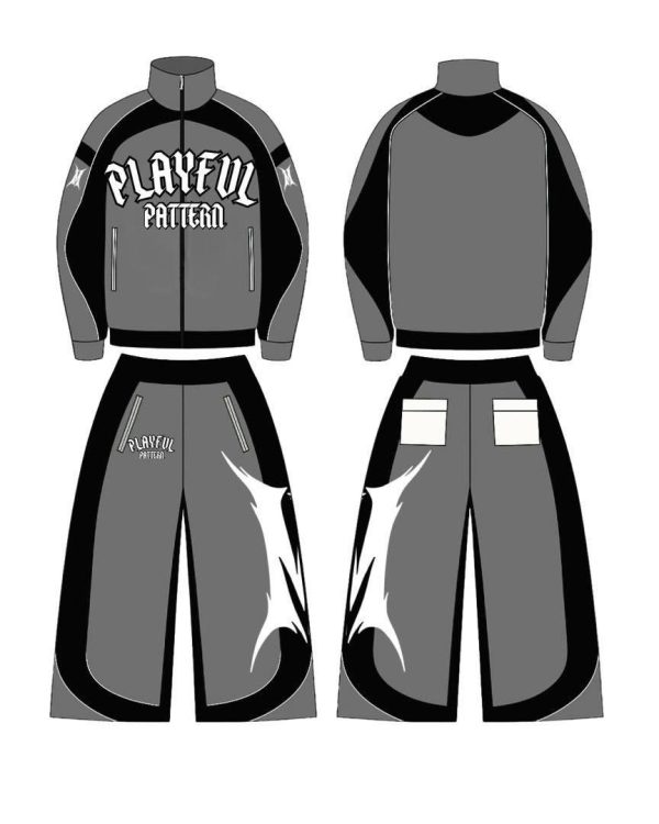 playful crystal tracksuit
